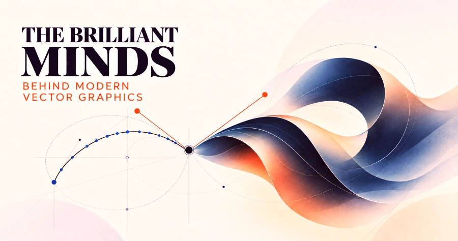 The brilliant minds behind modern vector graphics